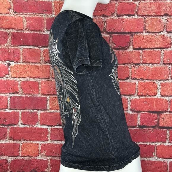 Affliction Men's Short Sleeve Graphic T-shirt - Size: Small -NWT - Picture 6 of 11